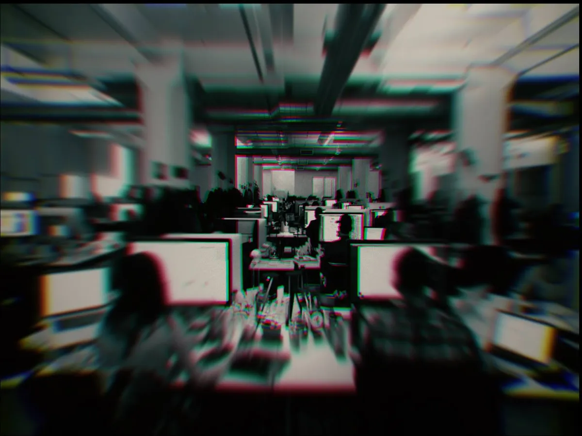 People in an office