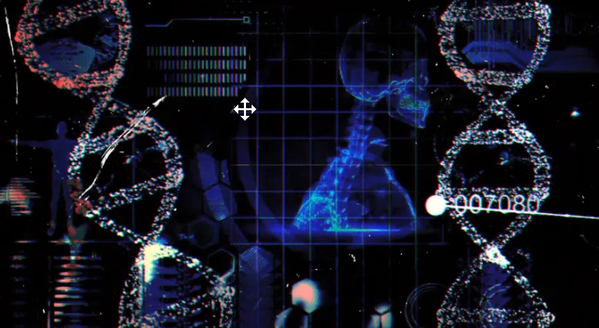 dna spirals